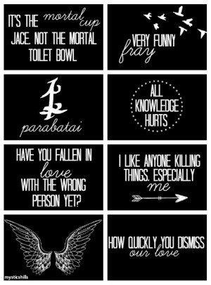 The Mortal Instruments:City of Bones quotes♥