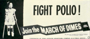 This ad ran from 1958 to 1961, helping to increase polio vaccinations ...