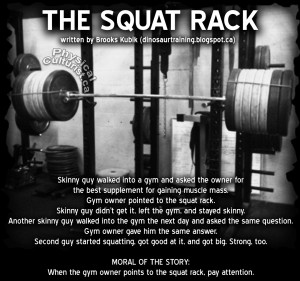 The Squat Rack (by Brooks Kubik)