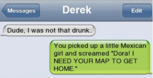 Epic text – I was not that drunk