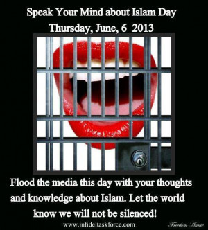 June 6, 2013: Speak Your Mind About Islam Day