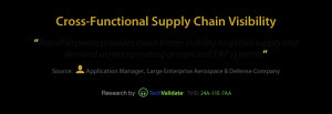Cross Functional Supply Chain Visibility Customer Quote