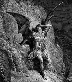 Representación de Satán, el antagonista por Gustave Doré para el ...