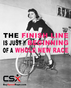 Motivation: The finish line is just the beginning of a whole new race ...