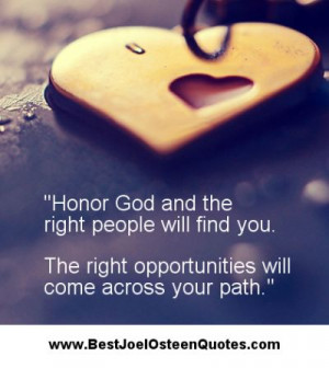 Joel Osteen Quote of the Day 1-26-15