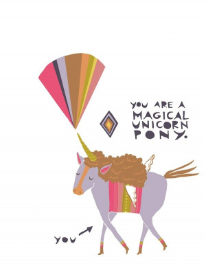 Positive Quotes (of the unicorn kind!)
