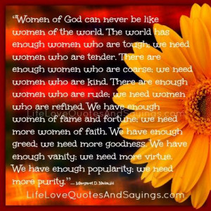 Women Of God..