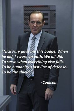 AGENT COULSON More