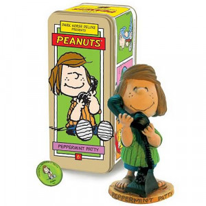 Classic Peanuts Peppermint Patty Character Figure Description picture