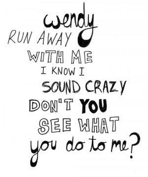 ... lyrics all time low peter pan wendy don't panic Somewhere In Neverland