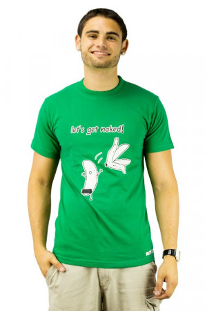 This is our Let's Get Naked Banana cartoon tshirt, all of out trendy ...