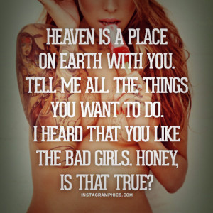 ... You Like The Bad Girls Lana Del Rey Quote graphic from Instagramphics