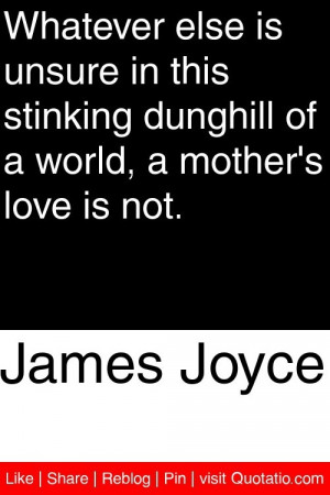 ... dunghill of a world, a mother's love is not. #quotations #quotes