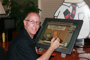 Scott Adams, graphic artist