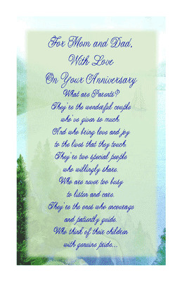 What Are Parents? Anniversary Printable Cards