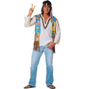 Hippie Male Adult Costume