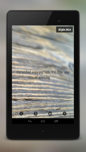 Quotes from French authors - screenshot