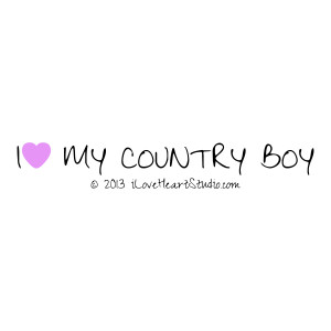 Love My Country Boy I [love heart] my country boy
