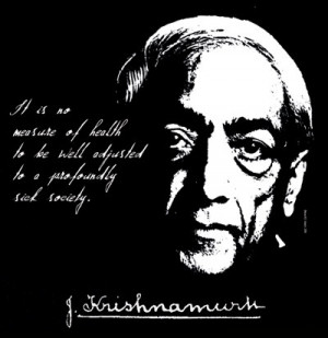 Jiddu Krishnamurti Quote T Shirt Radical Change in Mankind FREE US ...