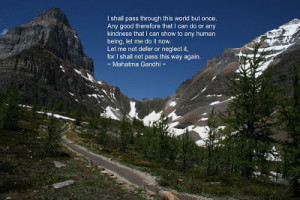 Gandhi Wallpaper Quote - Kindness