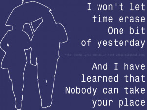 Never Too Far - Mariah Carey Song Lyric Quote in Text Image