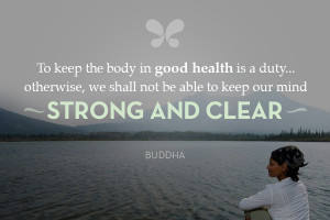 Inspirational Health And Wellness Quotes Good health quote.
