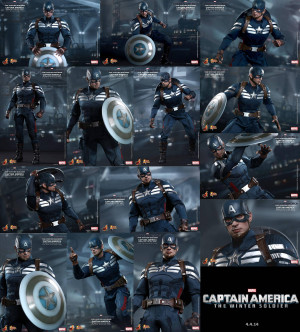 Hot Toys Captain America: The Winter Soldier Stealth Cap!