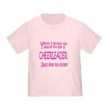 CheerBaby...just like Sister Toddler T-Shir for