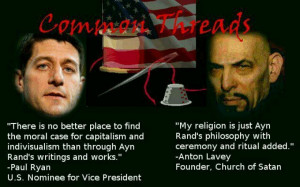 Actually the Church of Satan doesn't worship the Devil, but the point ...