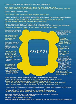 Friends poster minimalist tv serie