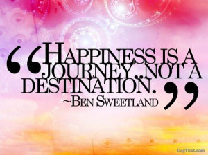 Ben Sweetland Happiness Quote