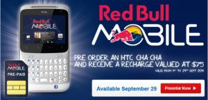Red Bull Mobile Htc Chacha