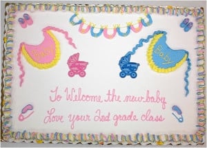 Sayings On Baby Shower Cakes for Girls
