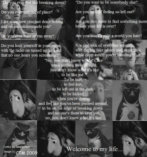 Have you ever felt...like...you were...a little bit...different? Like ...