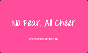 Cheer Quotes