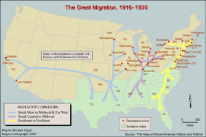 Interregional Migration and the Great Migration