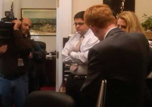 Congressman-elect James Lankford, shown here during a walk ...