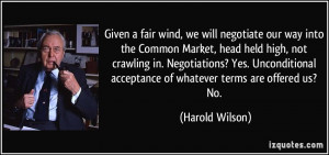 More Harold Wilson Quotes