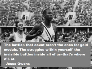 Jesse Owens - Quote