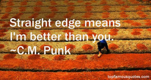 Favorite CM Punk Quotes