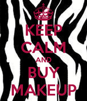 Keep Calm Makeup Poster