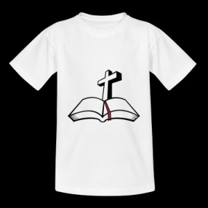 cross open bible 2c T-Shirt