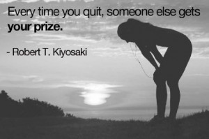 ... defeat is declared not when you fall, but when you refuse to stand