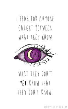 ... what they don't yet know that they don't know - welcome to night vale