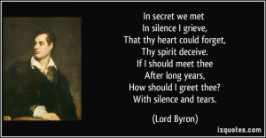 More Lord Byron Quotes