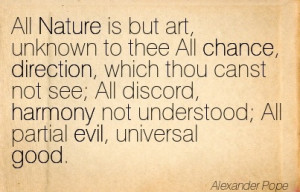 ... See; All Discord, Harmony Not Understood; All Partial Evil, Universal