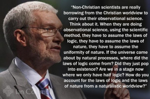 Here is one of the best quotes on the Christian worldview by Ken Ham ...