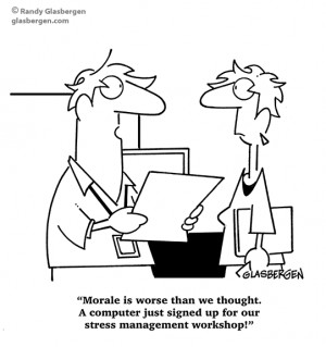 Cartoons About Stress Management