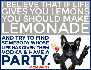 Ron White on Lemonade & Vodka