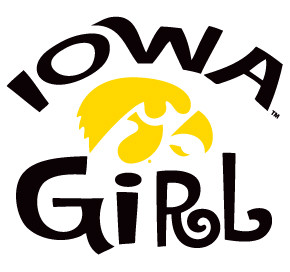 Details about Iowa Hawkeyes IOWA GIRL Clear Vinyl Decal Car Truck ...